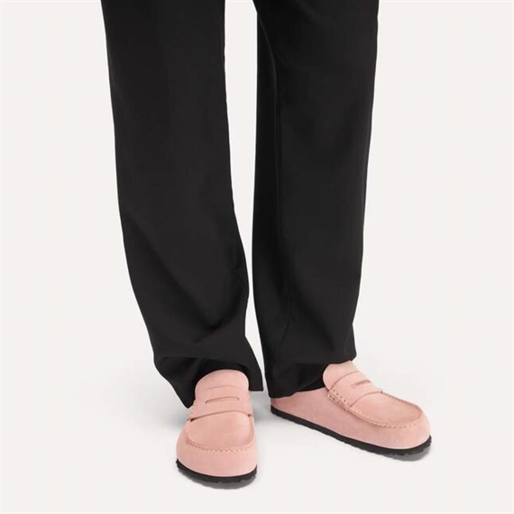 Birkenstock Naples Wrapped Clog, Pink Clay